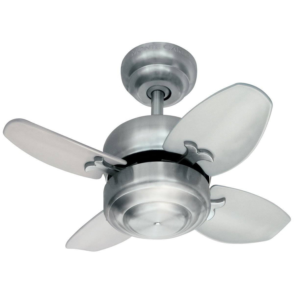 White 4-Blade 20x22 Mini Indoor Ceiling Fan X8144