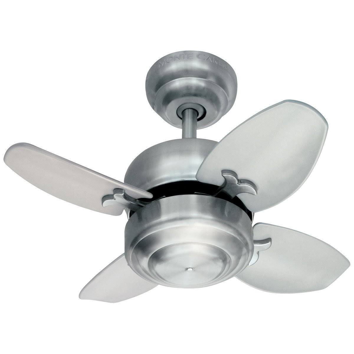 White 4-Blade 20x22 Mini Indoor Ceiling Fan X8144