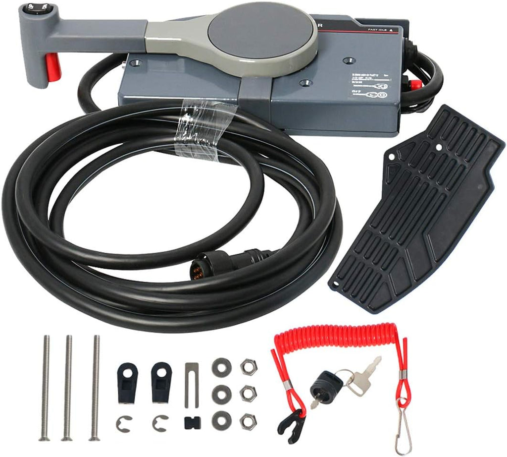 Side Mount Remote Control Box with 10 pins Wire Harness and Cable 16FT M961