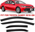 4 Pieces Rain Guards for Toyota Camry 2018-2022 J3173
