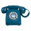 Rotary Design Landline Telephone Biscay Blue O3803