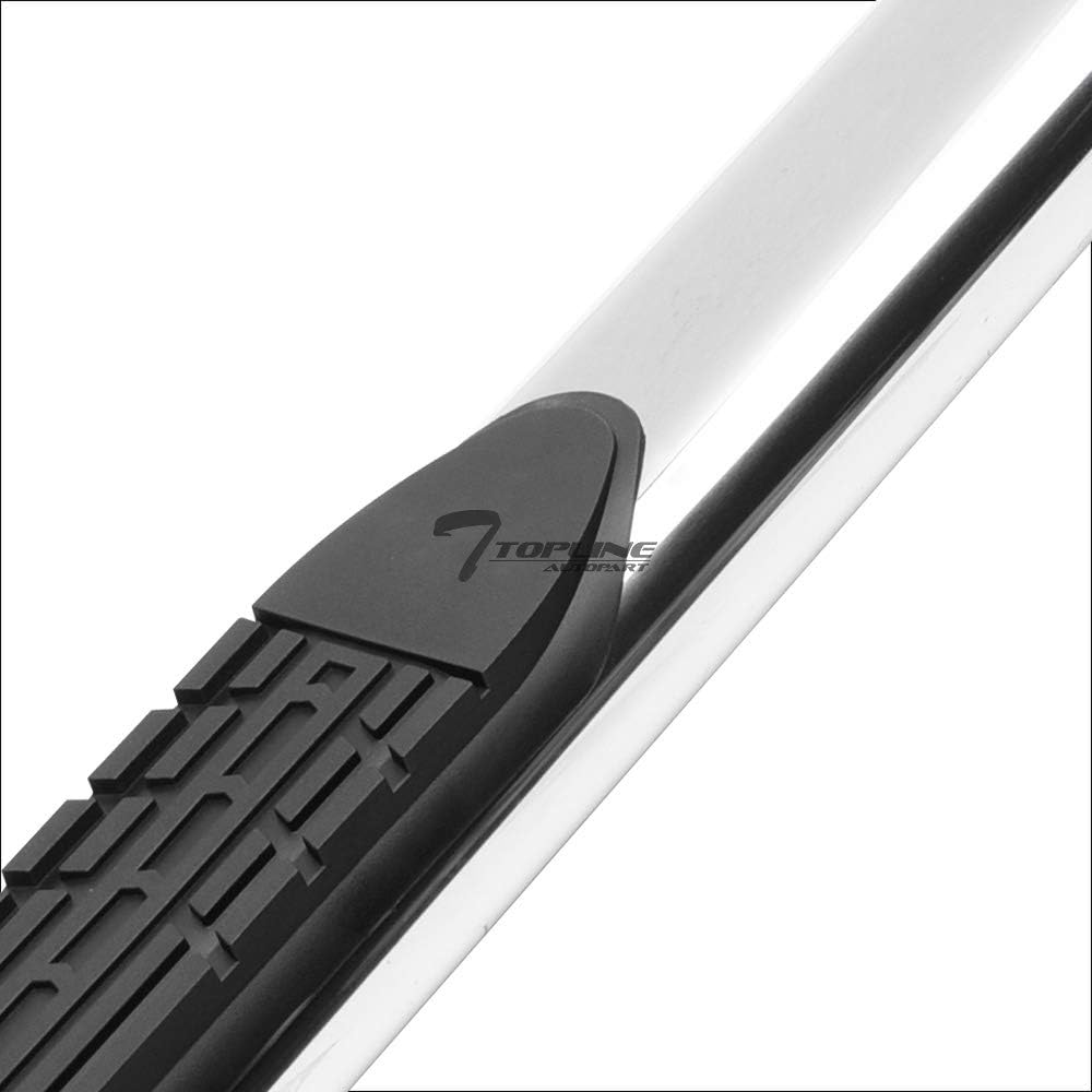 Oval Polished Stainless Steel Side Step Nerf Bars Rail Running Boards I940175