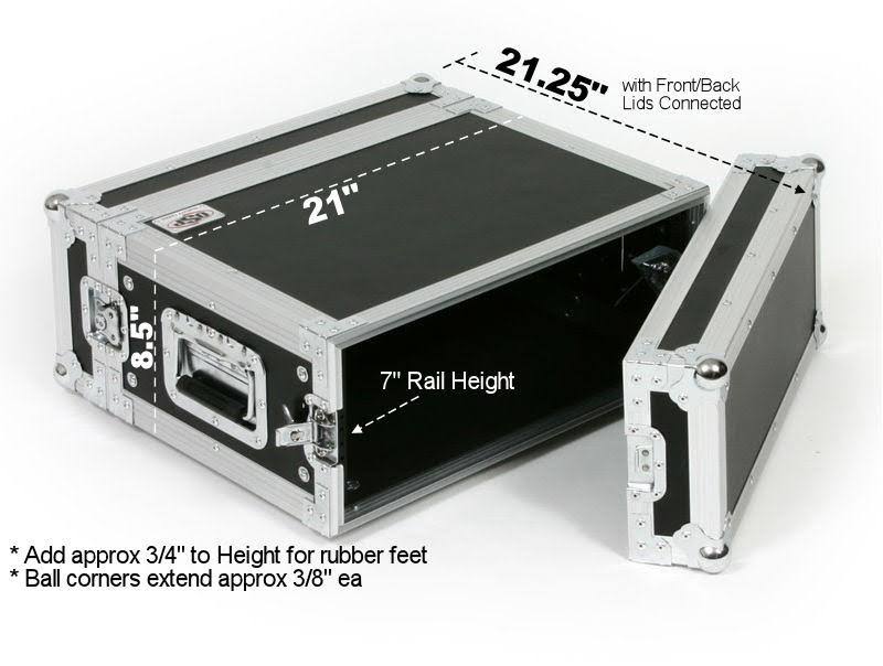 4 Space ATA Effects Rack Case S339528