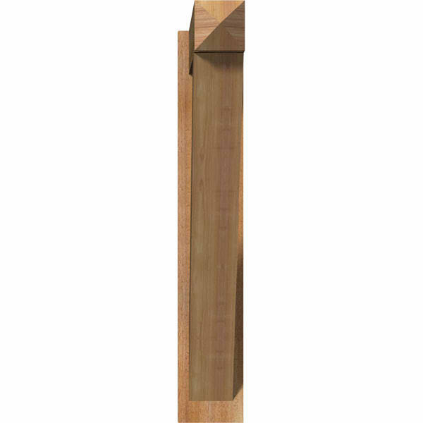 6 in. x 36 in. x 28 in. Western Red Cedar Rough Sawn Outlooker U955