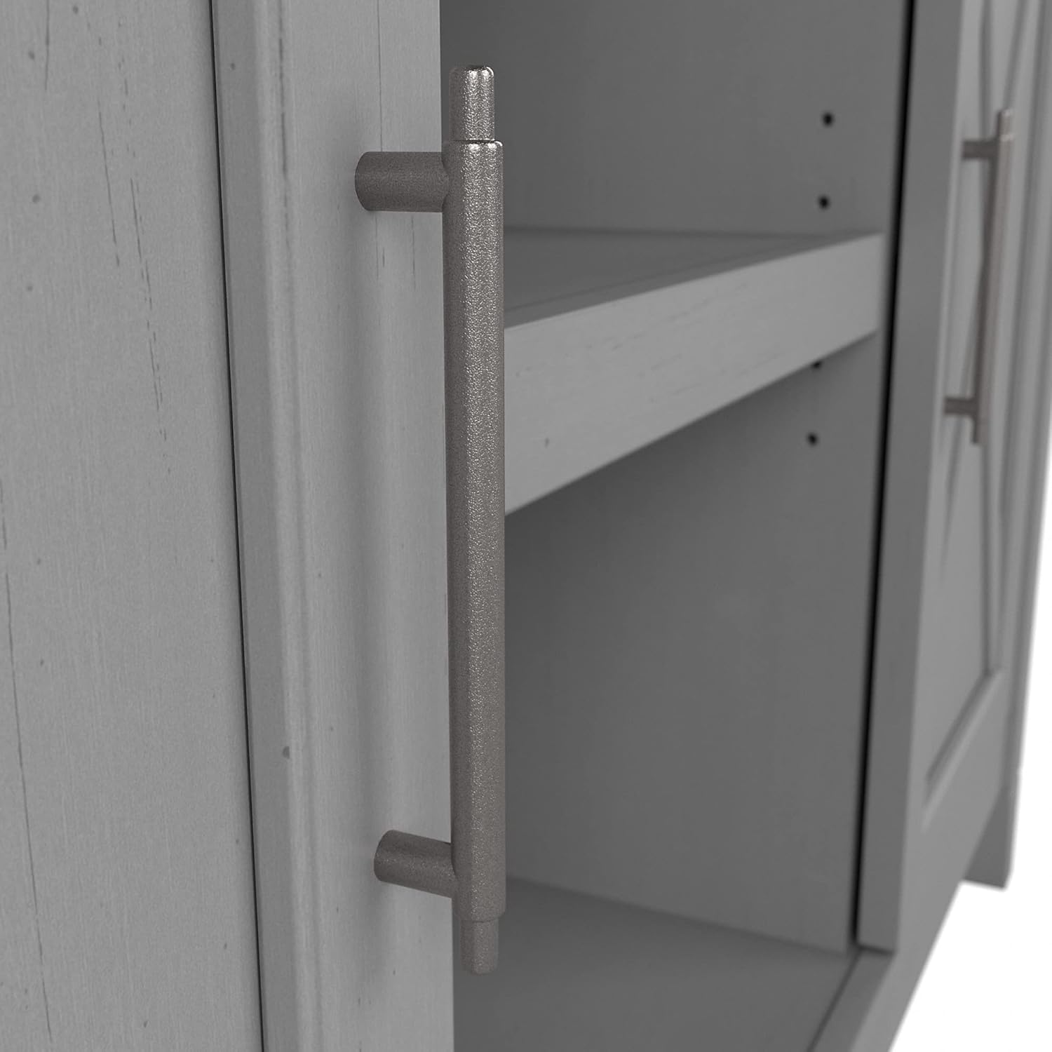 Cape Cod Gray Accent Cabinet with Doors Q356250