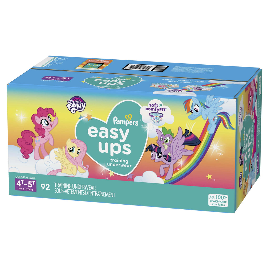 Training Pants Toddler Girls 4T/5T 92 Ct E215773