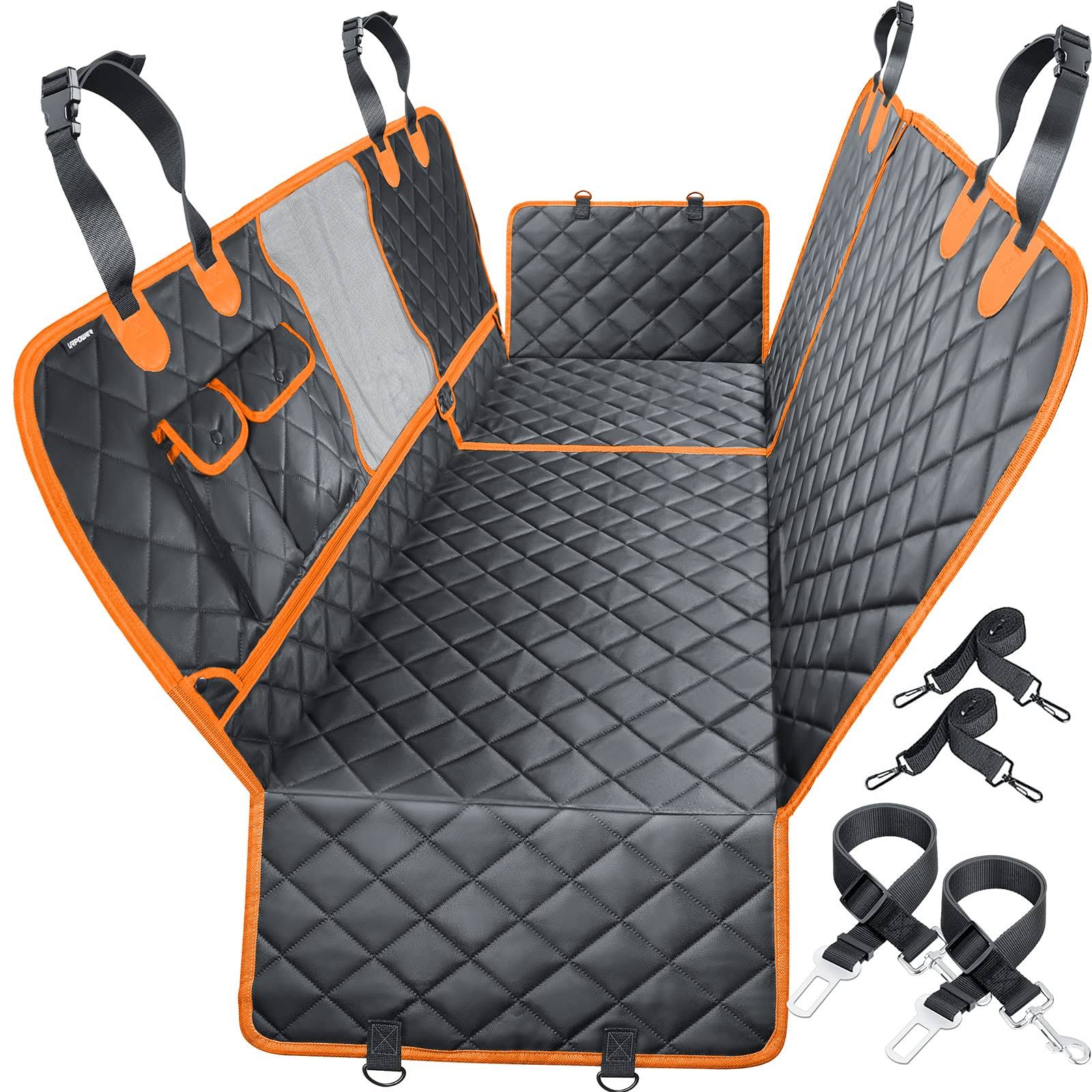 100% Waterproof Pet Car Seat Cover with Armrest S428884
