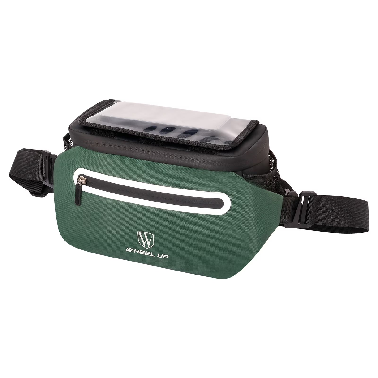Bicycle Bag with Handlebar Storage Pouch and Phone Holder V181118