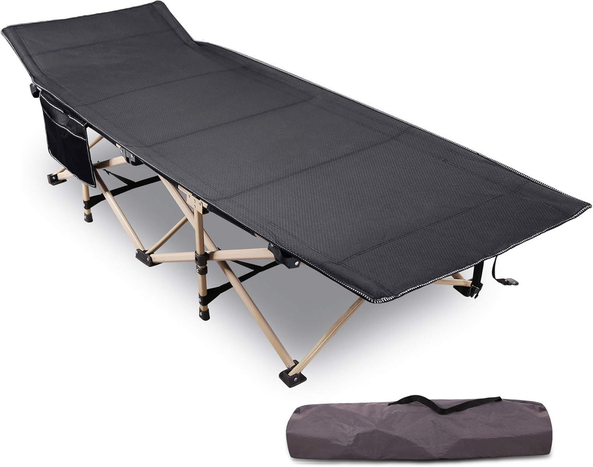 Blue Folding Camping Cot A867