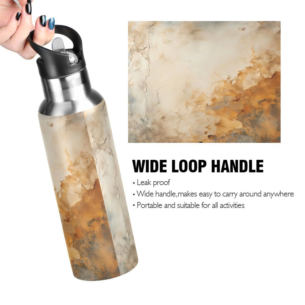 Stainless Steel Insulated Water Bottle with Straw Lid Z927253