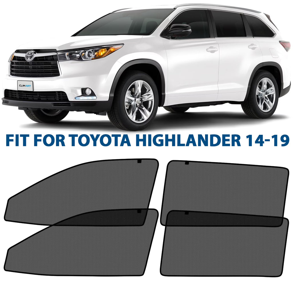 Magnetic Car Window Sunshade for Toyota Highlander 2014-2019 L2412