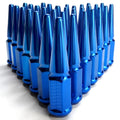 Set of 32 Blue Spiked Lug Nuts 14 x 2.0mm X845