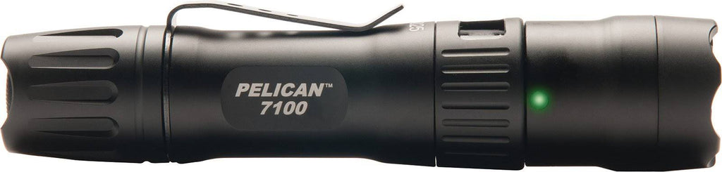Black USB-Rechargeable Flashlight F18161