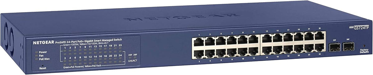 26-Port PoE Gigabit Ethernet Smart Switch X2877