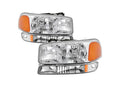 Crystal Headlights and Bumper Lights for GMC Sierra 99-06 / Yukon 00-06 U5926