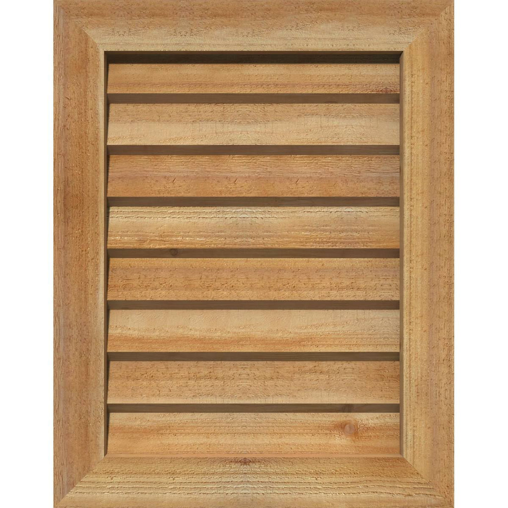 Unfinished Vertical Gable Vent U3495