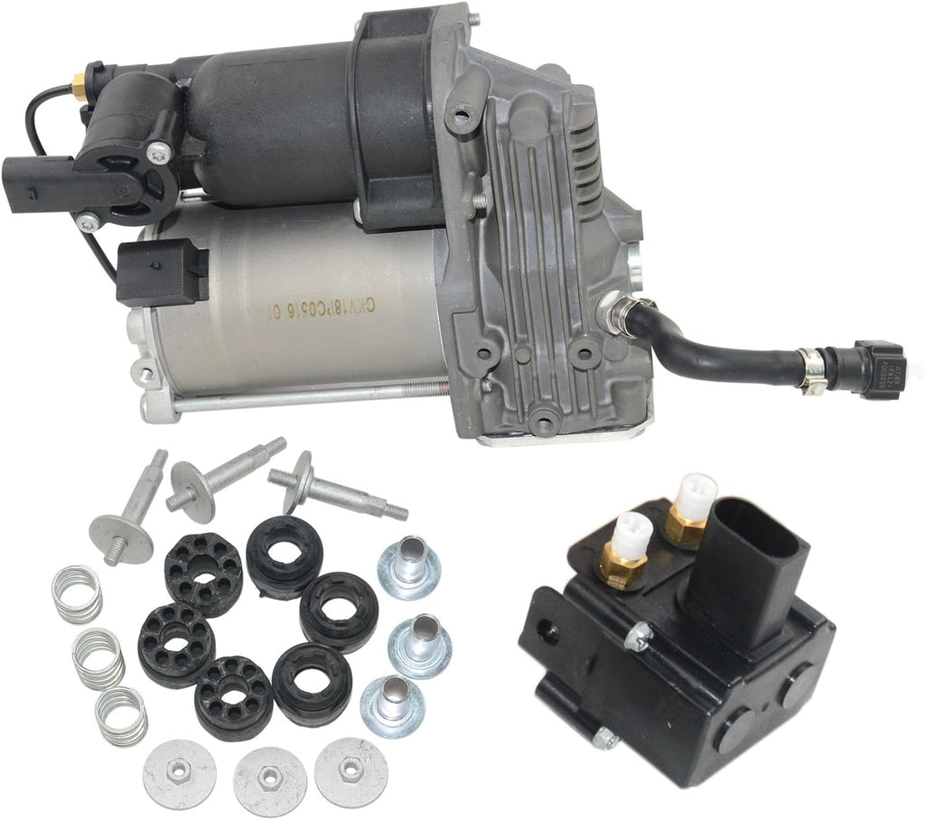 Air Suspension Compressor Pump with Valve Block E5117