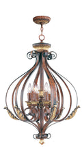 Bronze 6 Light Foyer N29924