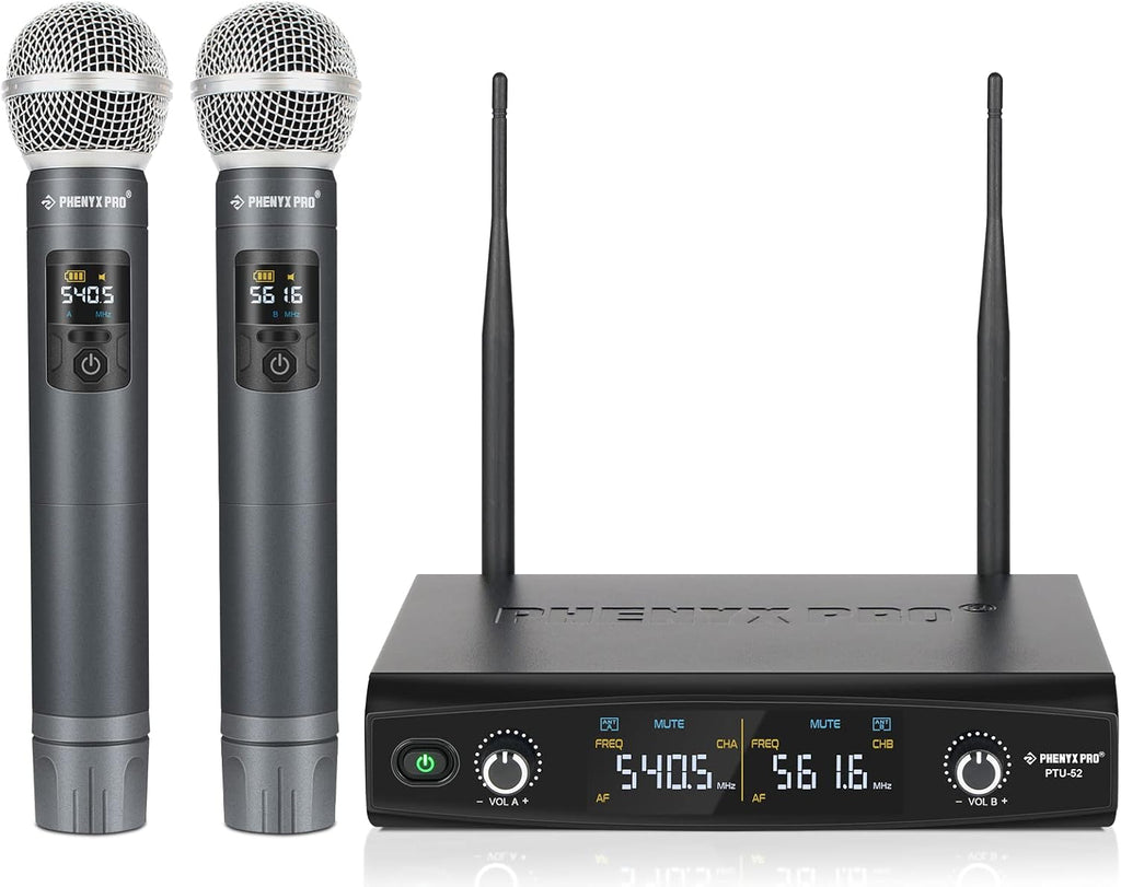 UHF Wireless Handheld Microphone System with Case U5203