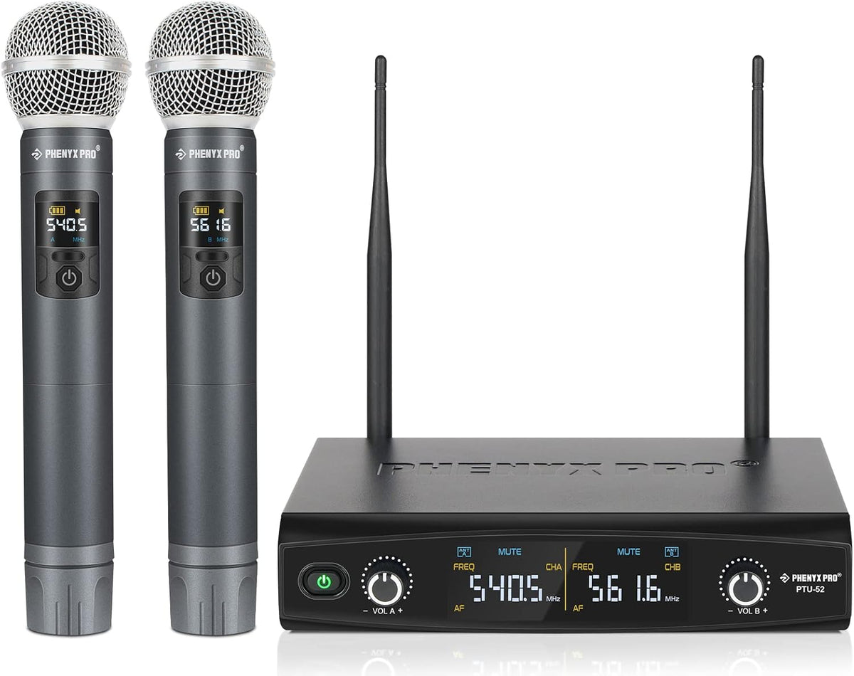 UHF Wireless Handheld Microphone System with Case U5203