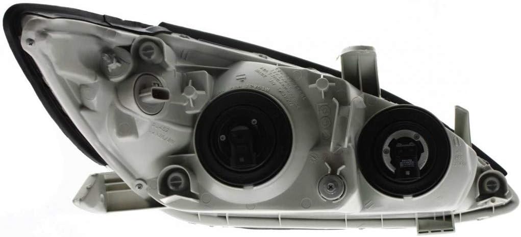 Chrome Driver Side Headlight Assembly for Toyota Camry 2002 2003 2004 Y1033