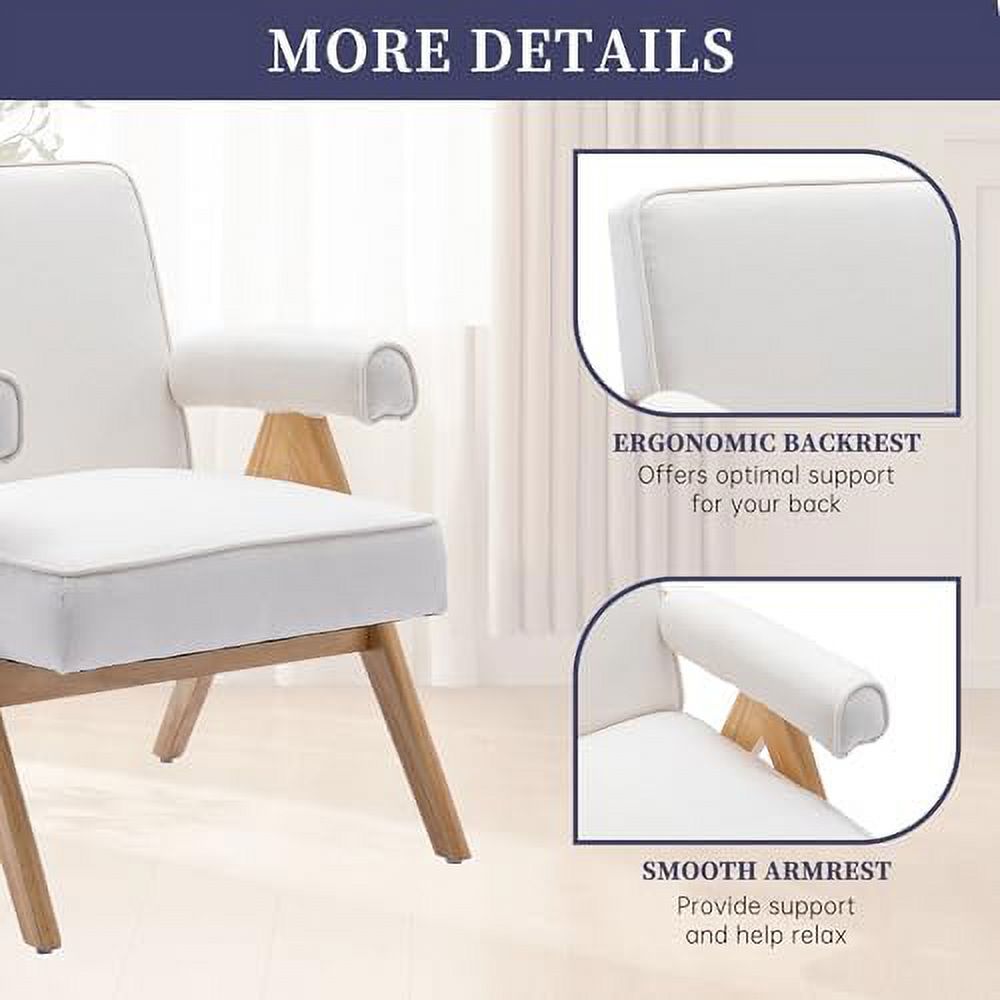 Velvet Upholstered Accent Chair with Acrylic Legs Z2214
