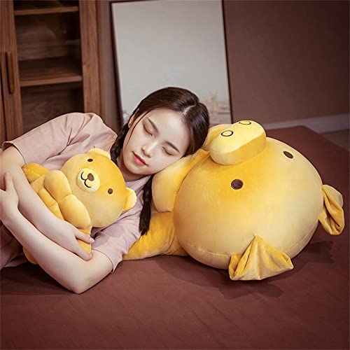 Cartoon Muscle Bear Plush Teddy Bear Large Doll O279436