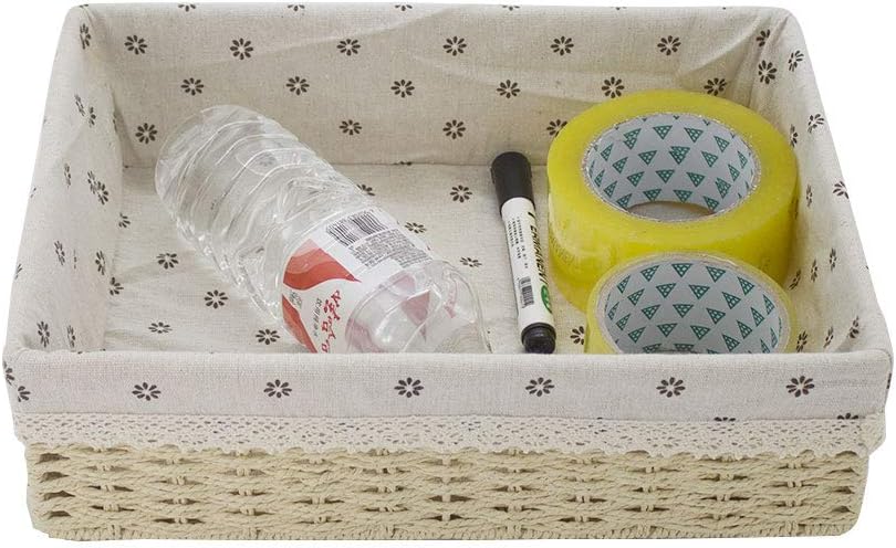 Paper Rope Woven Storage Baskets V5072