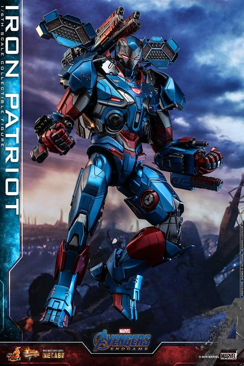 1/6 Scale Iron Patriot Figure D32975