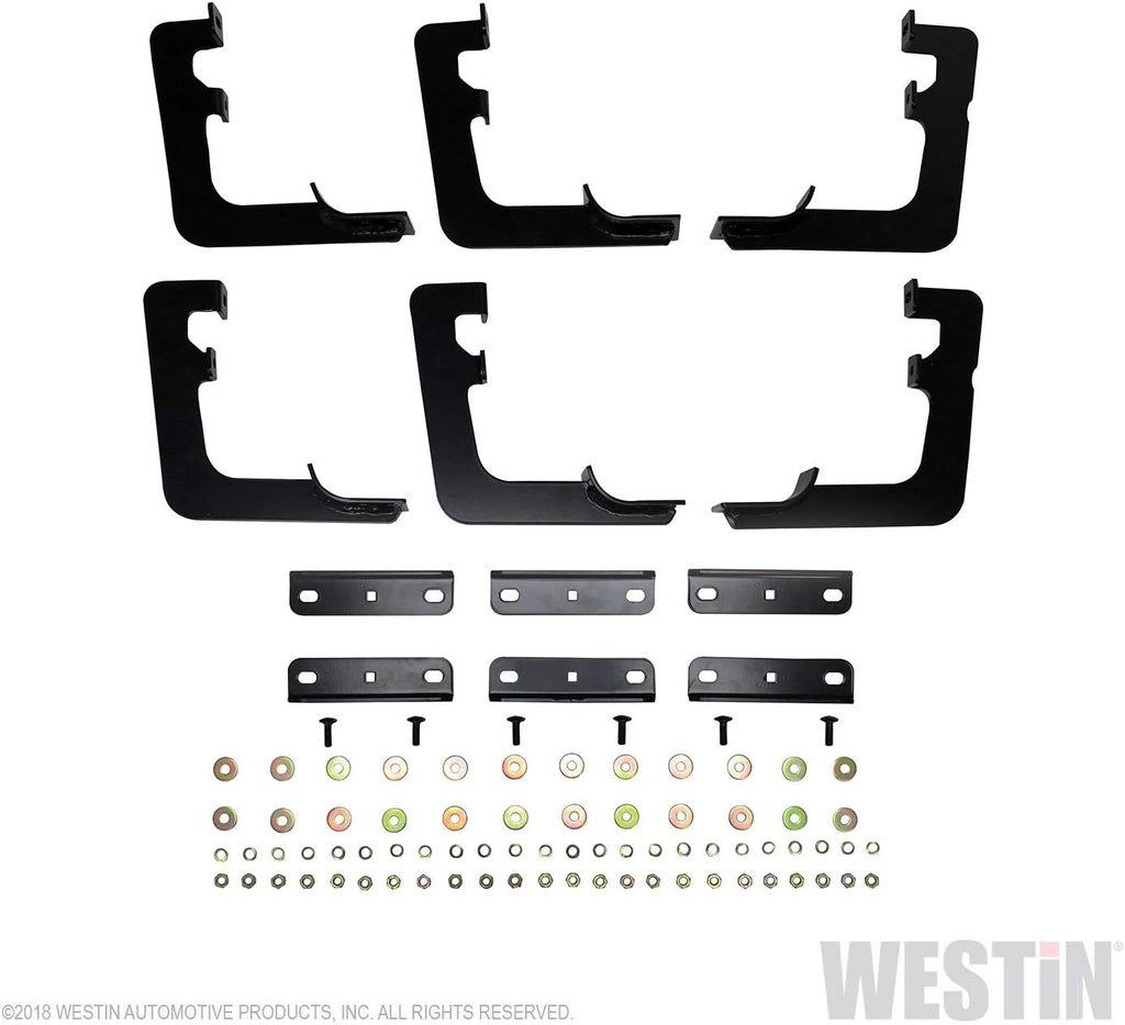 Black Nerf Step Bar Mount Kit K650