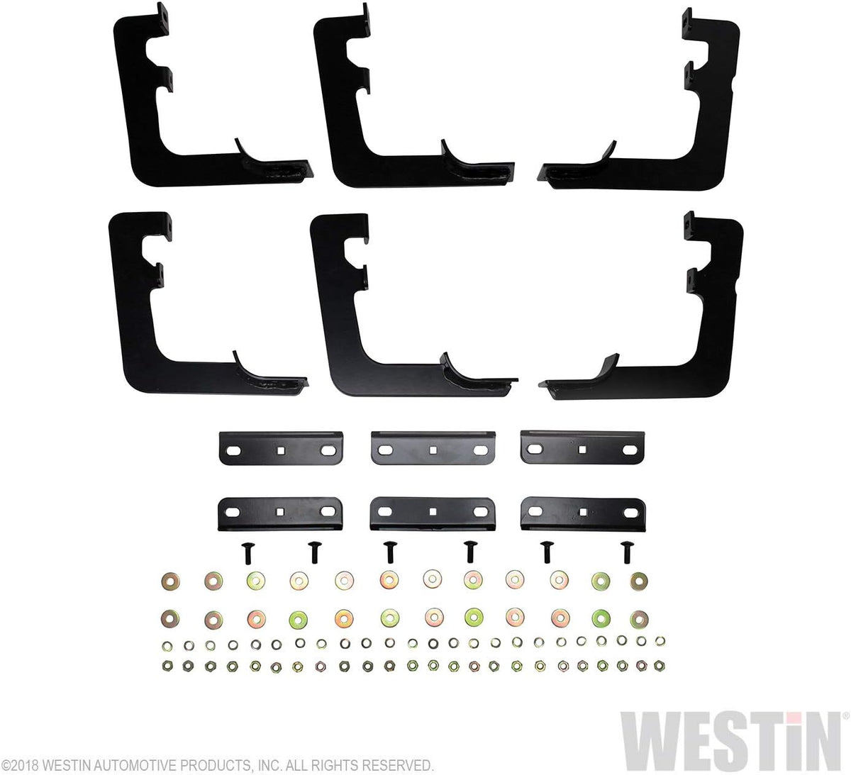 Black Nerf Step Bar Mount Kit K650