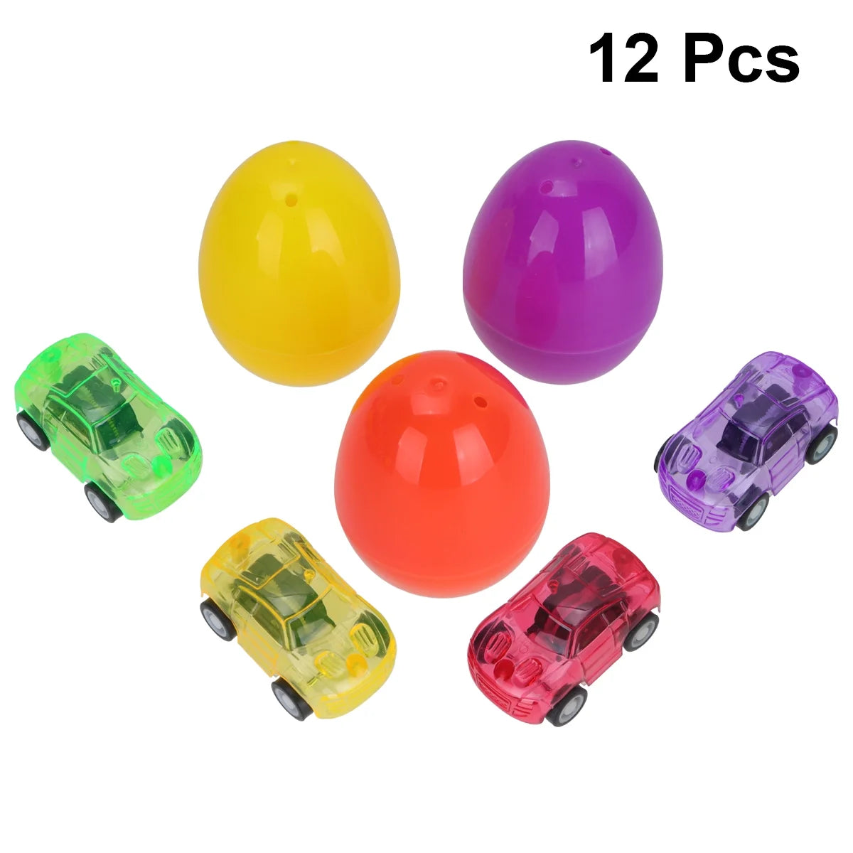 Easter Surprise Egg and Car Toy Set for Children Toddlers O92316