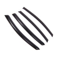 Smoke Tinted 4 Pcs Window Visor Deflector Set J93799