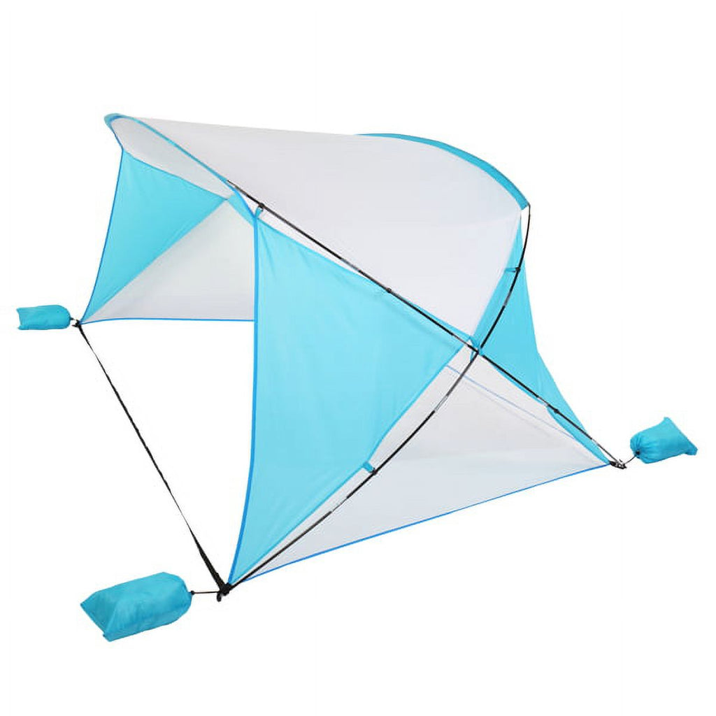 Blue And White Polyester Beach Awning N3257