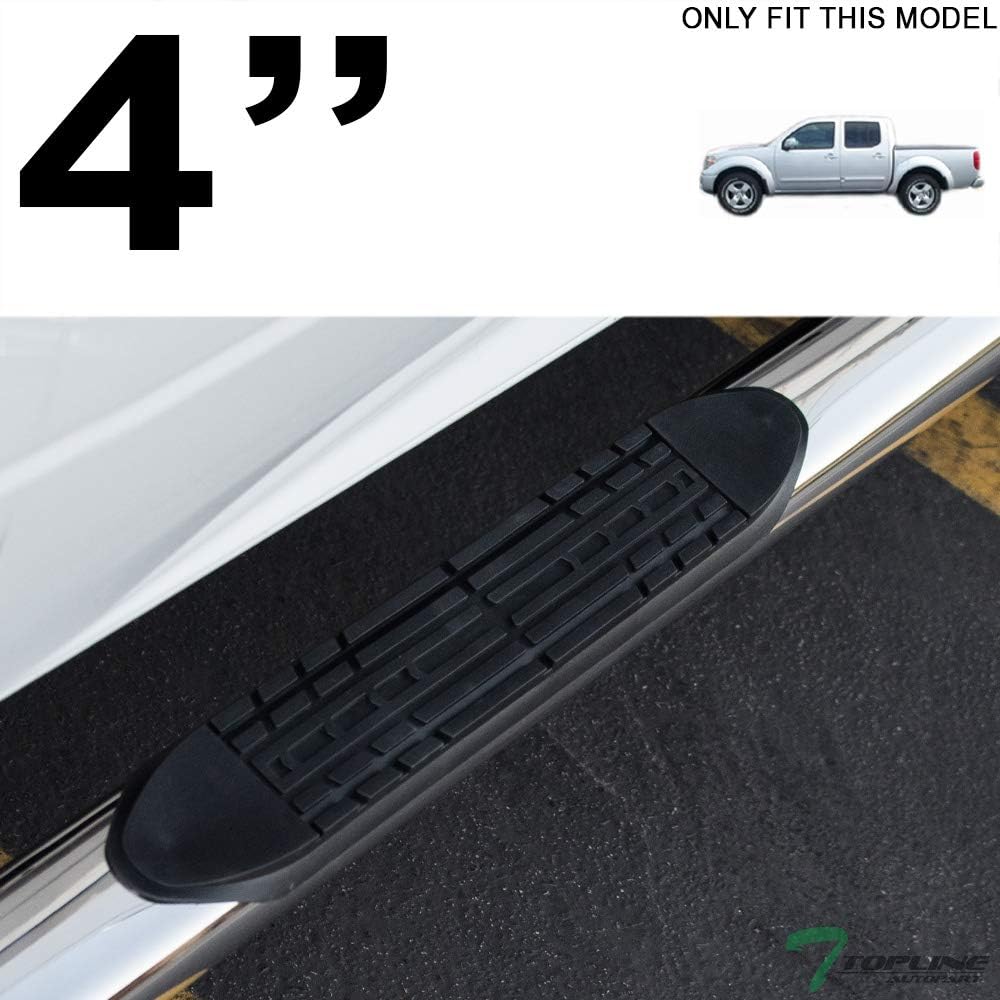 Oval Polished Stainless Steel Side Step Nerf Bars Rail Running Boards I940175