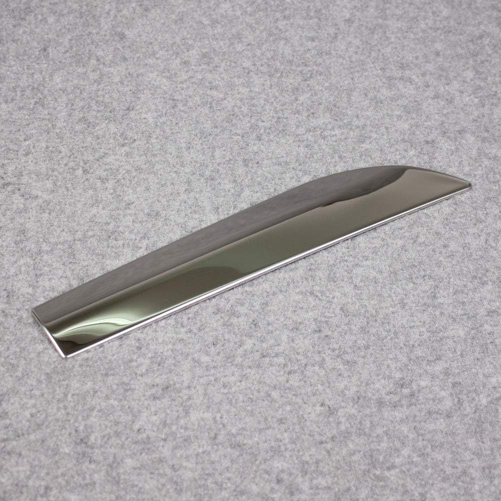 Front+Rear Bumper Corner Protection Cover Trims Stainless Steel Pack of 2 W459363