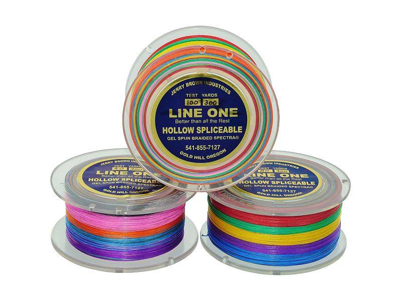 Hollow Core Spectra - 130lb. - 2500 yd. - Multi S536