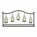 Black Glass Votive Holder S61652