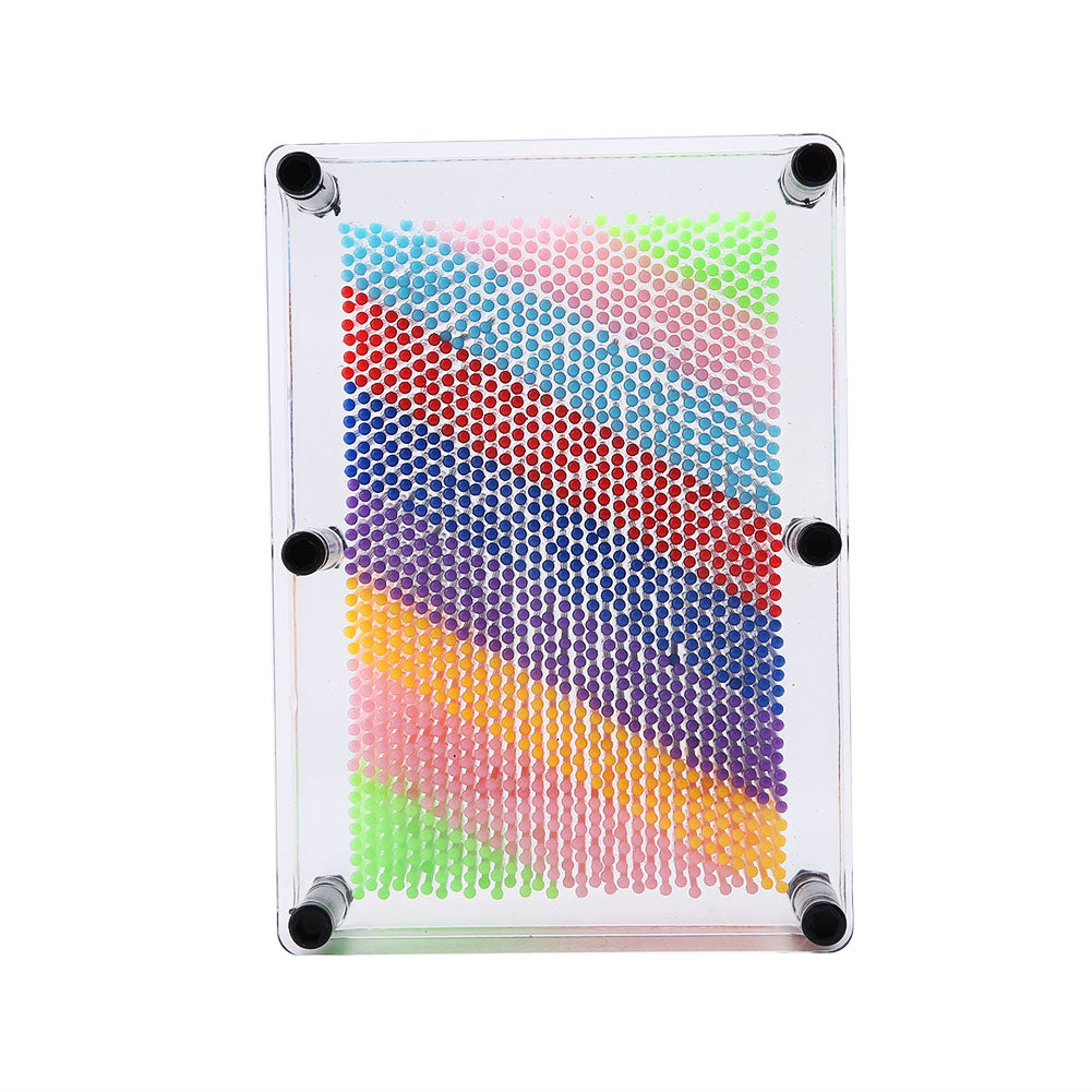 3D Pin Art Board Plastic Desktop Sculpture R2742