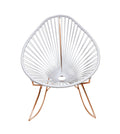 Copper/White Rocker Chair J85530