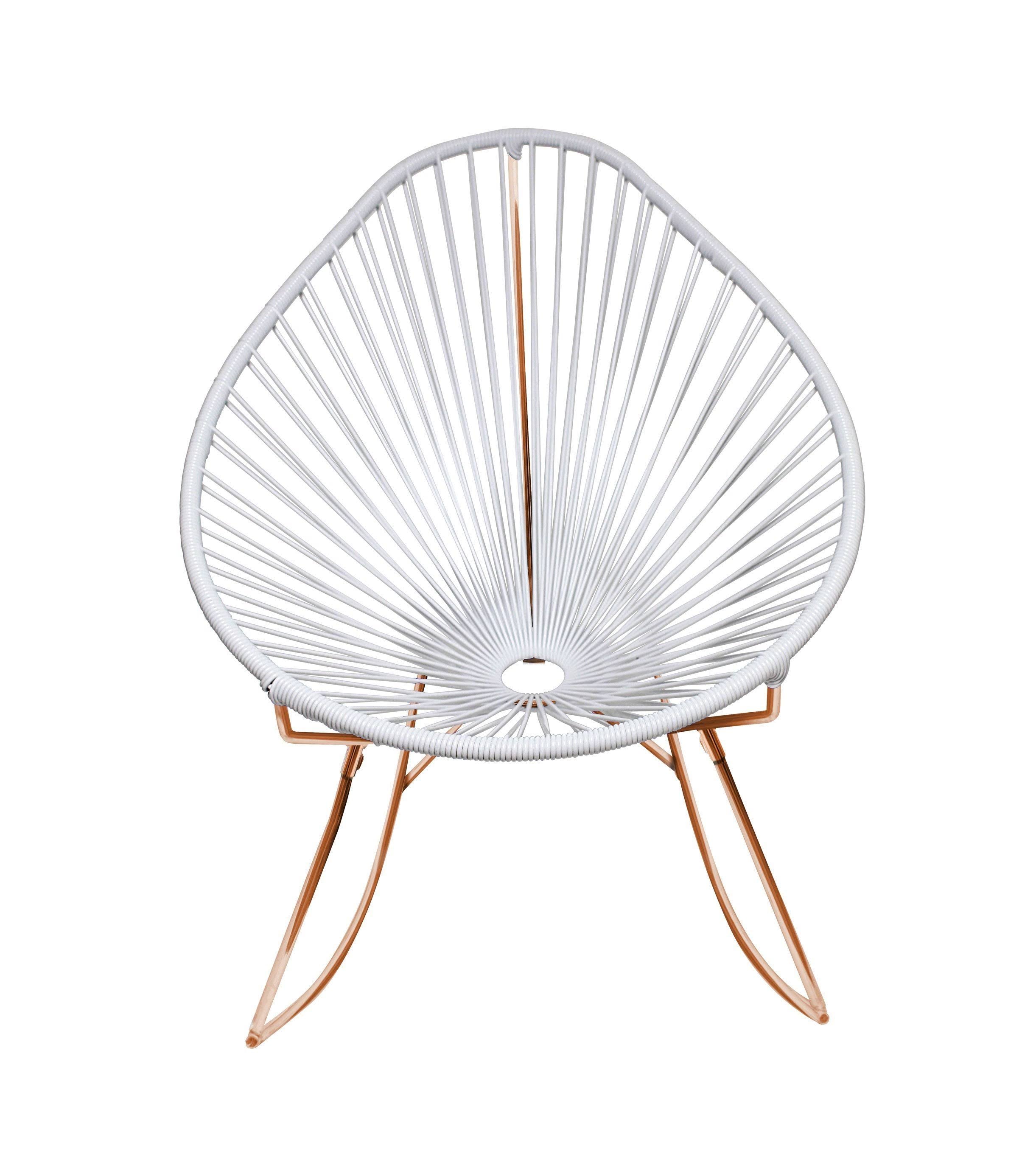 Copper/White Rocker Chair J85530