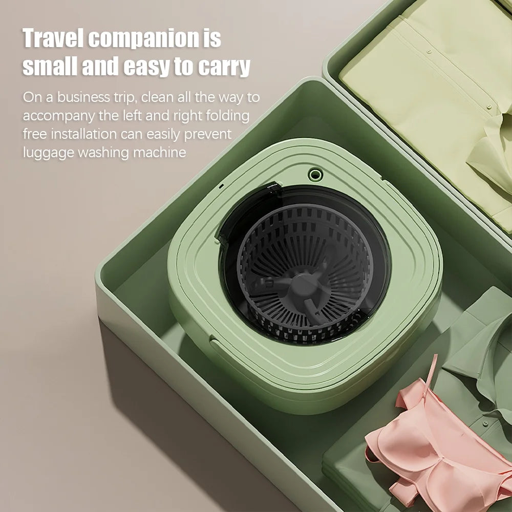8L Portable Washing Machine with Spin Dryer Q329966
