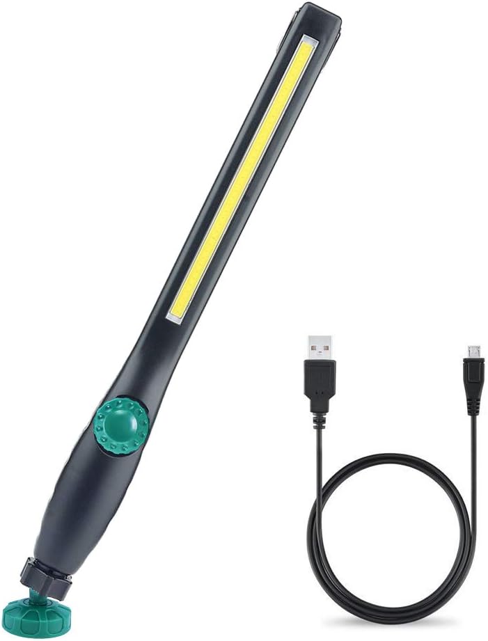 Orange USB Rechargeable COB LED Work Light C505