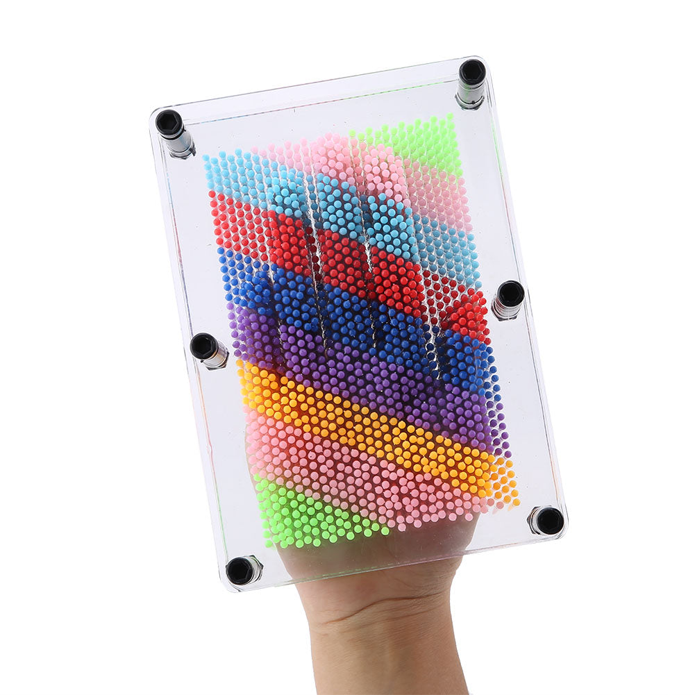 3D Pin Art Board Plastic Desktop Sculpture R2742