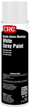 White 17 oz Aerosol Marking Spray Paint X3723