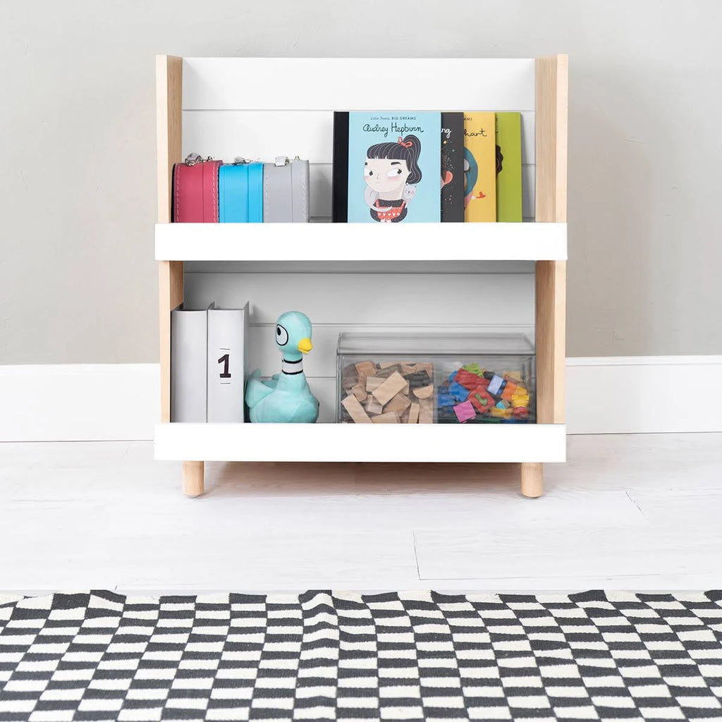 Maple White Kids Bookcase M1003