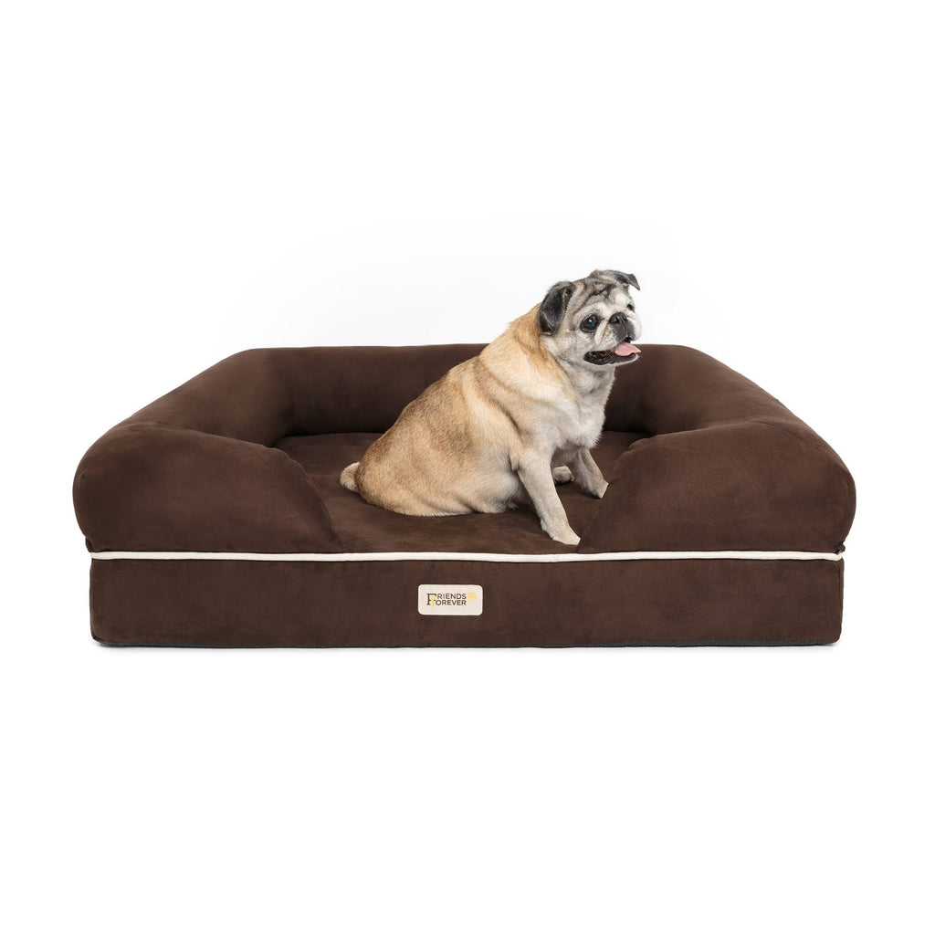 Khaki Chester Pet Couch with Solid Memory Foam X4557