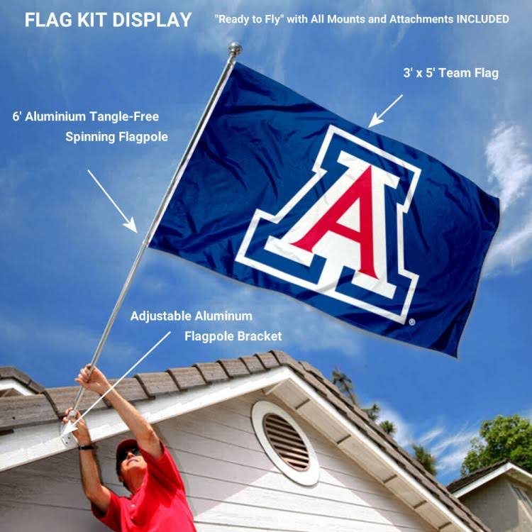 Blue 3x5 Flag and Accessory Kit X370867