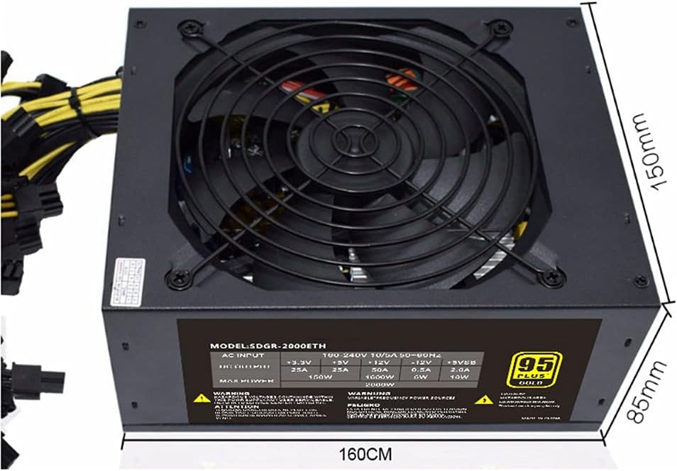 1800W ATX Modular Mining PC Power Supply A6548