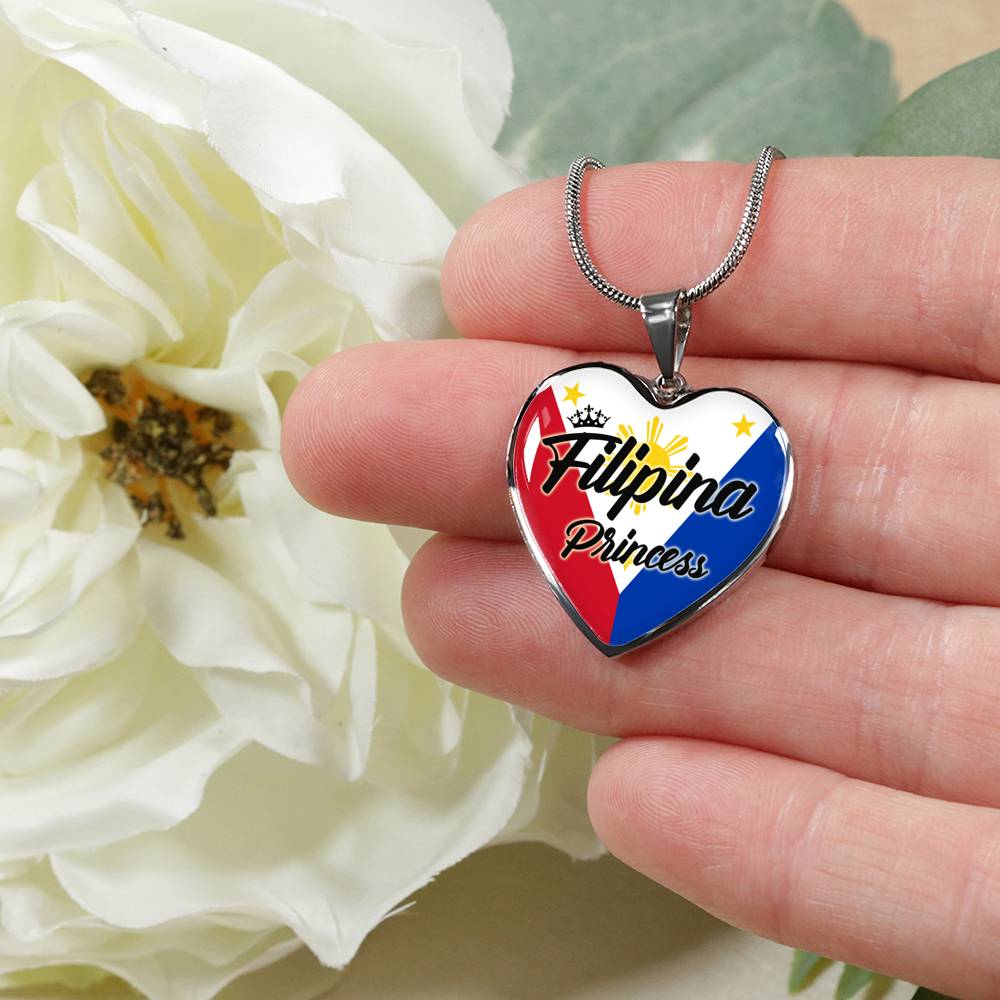 Stainless Steel or 18k Gold Heart Pendant Necklace S3516